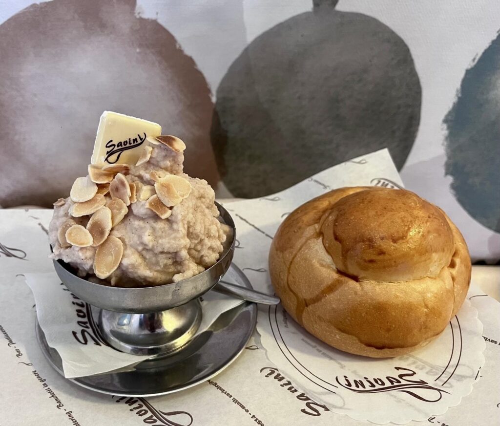 granita di mandorle savini bar